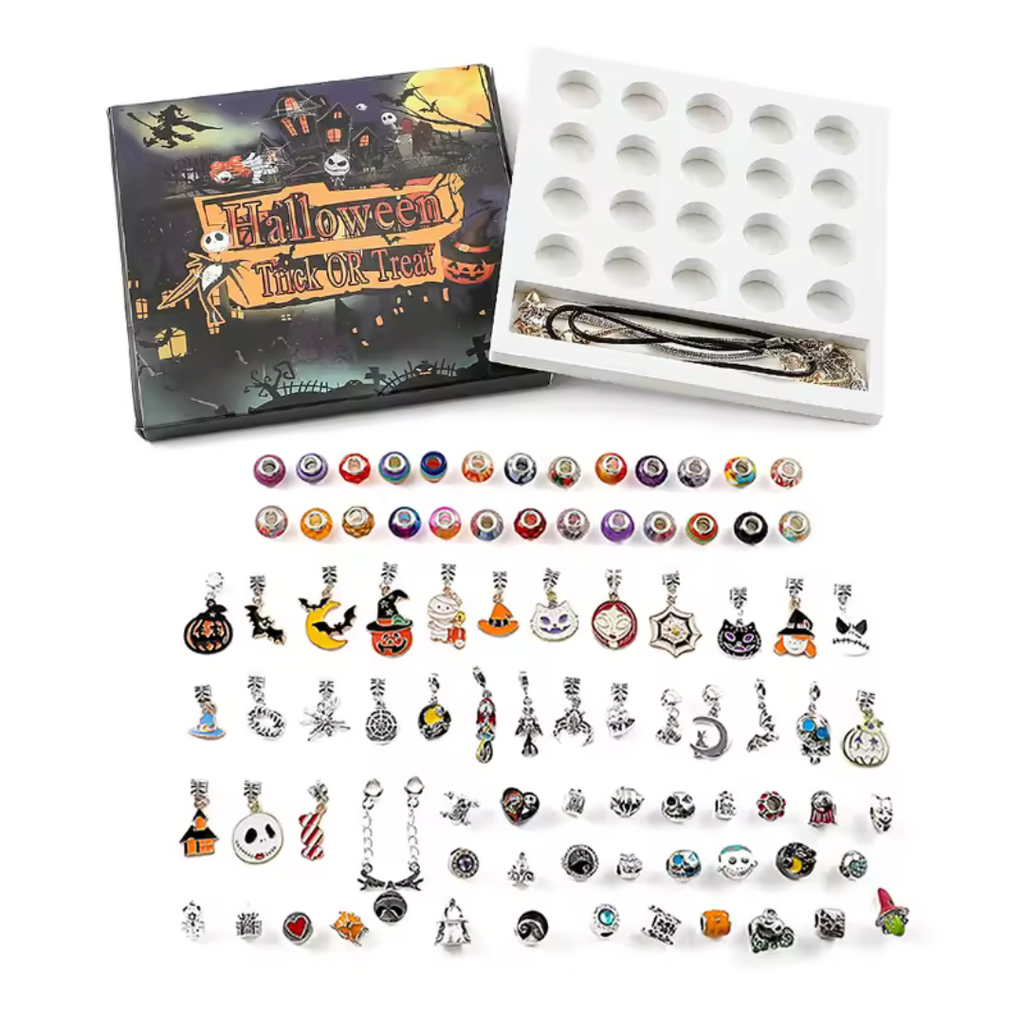 Halloween Charm Bracelet Set