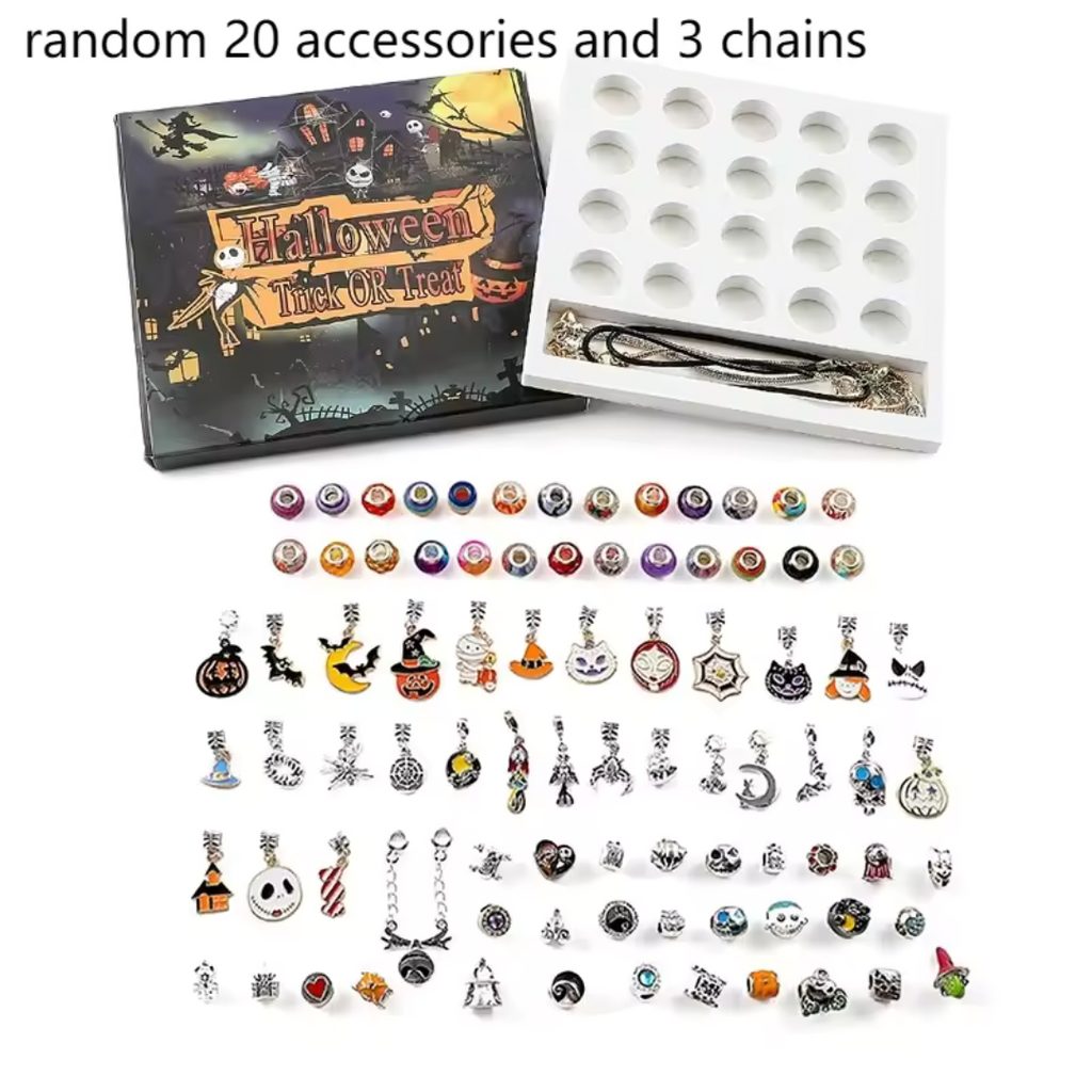 Halloween Charm Bracelet Set